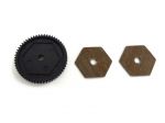 Himoto 31611 - Main Gear 68t And Slipperpads